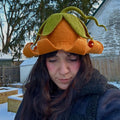 Felted Fairy Flower Hat